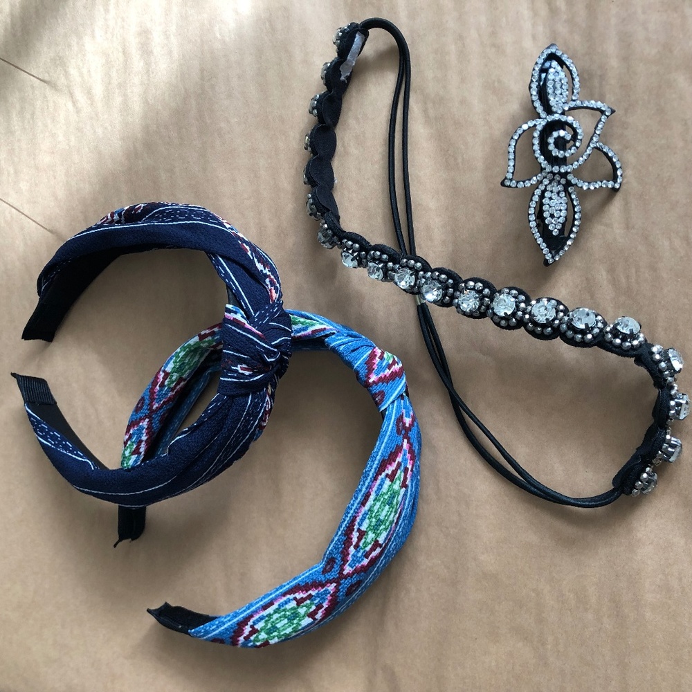 NWOT Beautiful Hair Embellishments Bundle